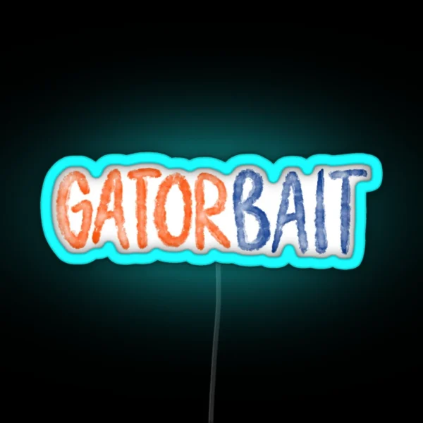 Gator Bait Led RGB Neon Sign