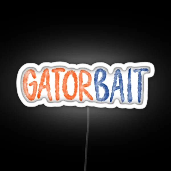 Gator Bait Led RGB Neon Sign
