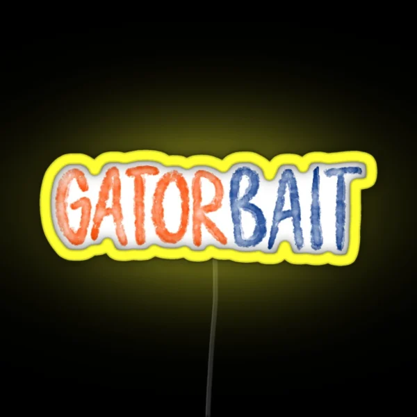 Gator Bait Led RGB Neon Sign