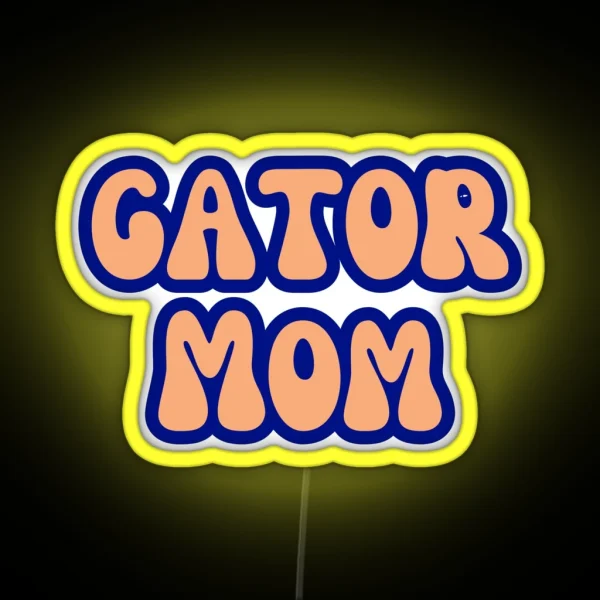 Gator Mom RGB Neon Sign