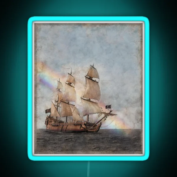 Gay Piracy RGB Neon Sign