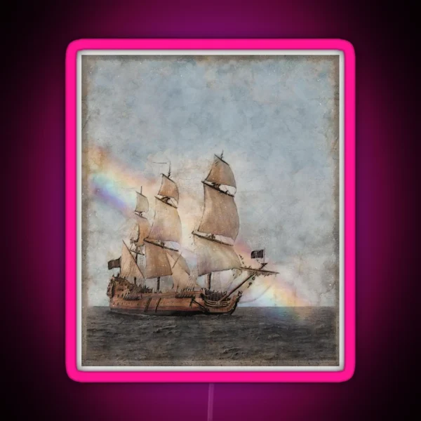 Gay Piracy RGB Neon Sign