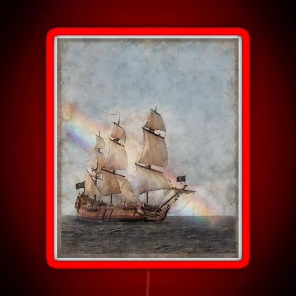 Gay Piracy RGB Neon Sign