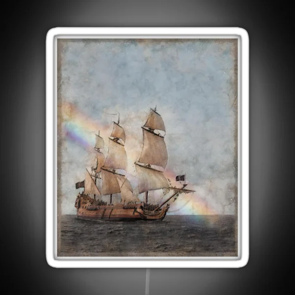 Gay Piracy RGB Neon Sign