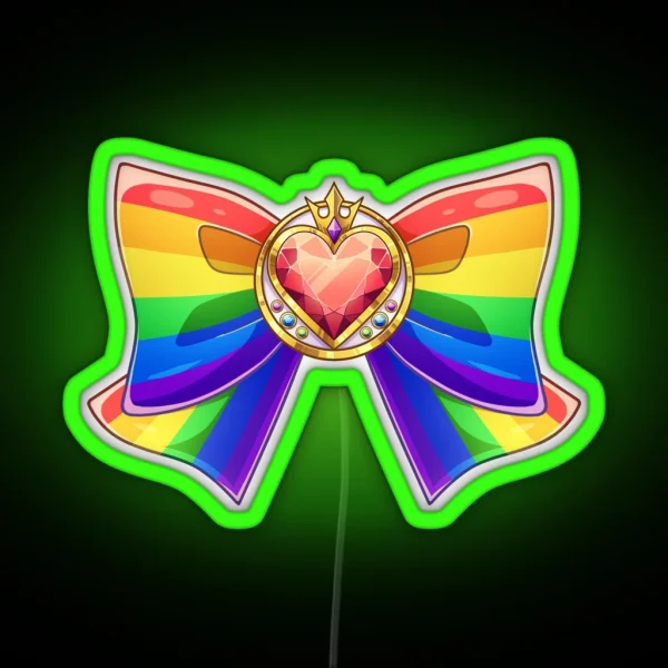 Gay Pride Power RGB Neon Sign