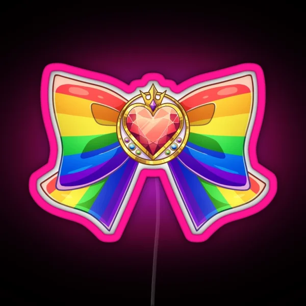 Gay Pride Power RGB Neon Sign
