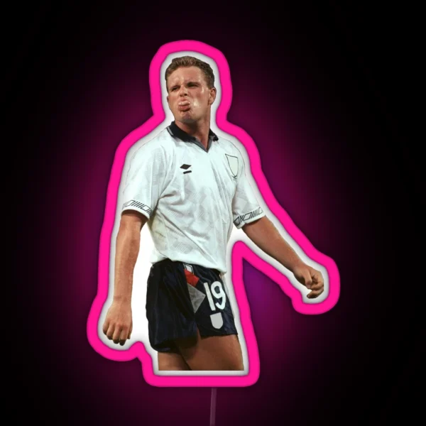 Gazza Italia 90 Vinyl Led RGB Neon Sign