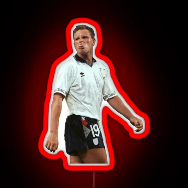 Gazza Italia 90 Vinyl Led RGB Neon Sign
