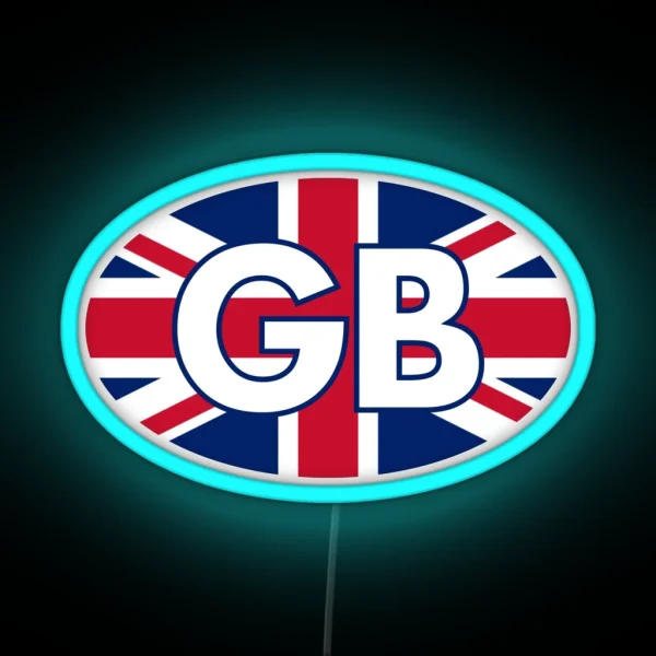 GB Led Europe Union Jack RGB Neon Sign