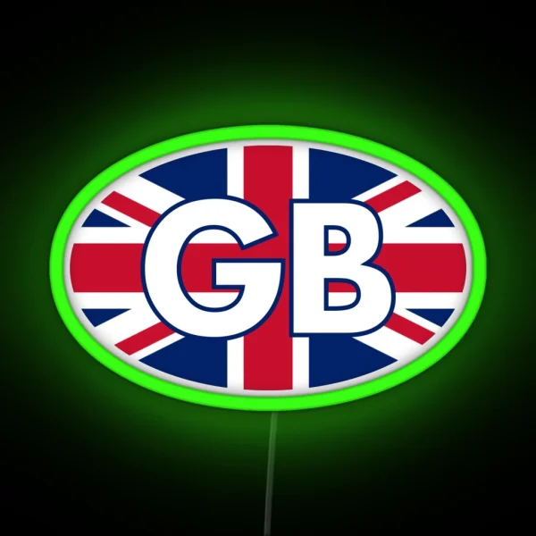GB Led Europe Union Jack RGB Neon Sign