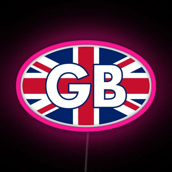 GB Led Europe Union Jack RGB Neon Sign