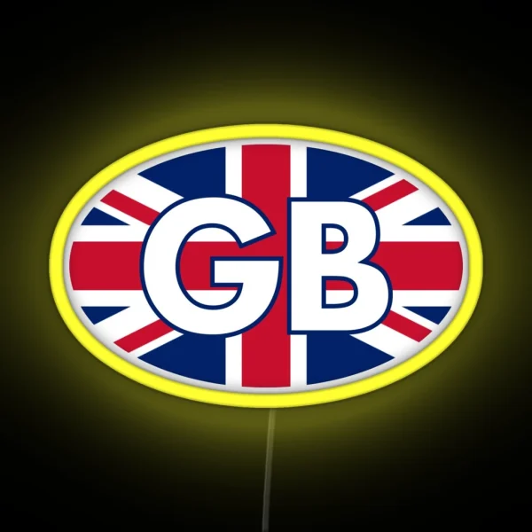 GB Led Europe Union Jack RGB Neon Sign