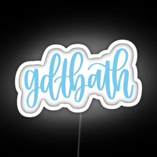 GDTBATH RGB Neon Sign