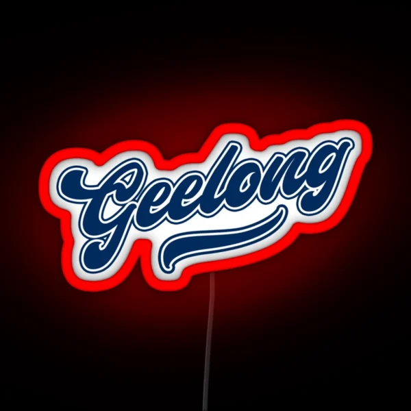 Geelong RGB Neon Sign