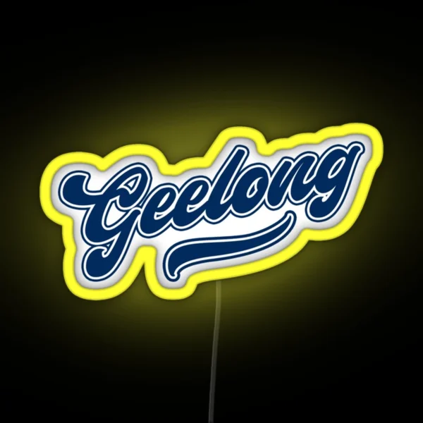 Geelong RGB Neon Sign