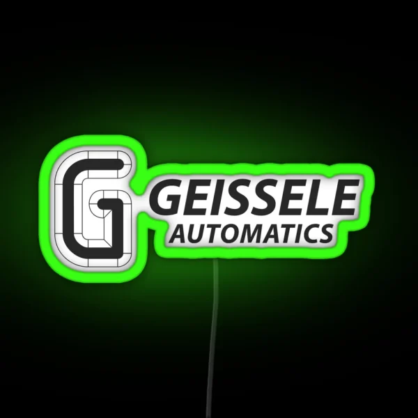 Geissele Logo RGB Neon Sign