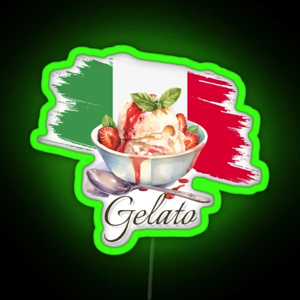 Gelato RGB Neon Sign
