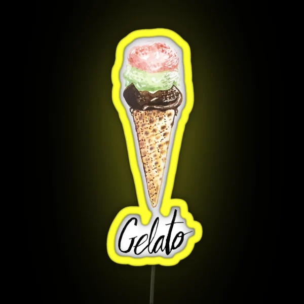 Gelato RGB Neon Sign
