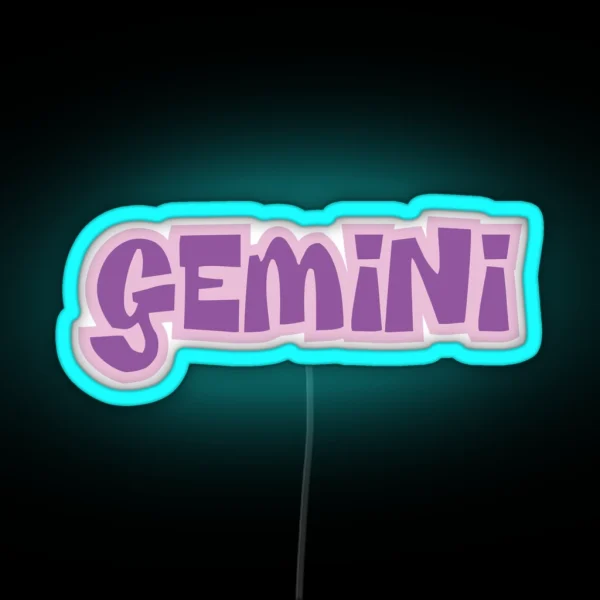 Gemini Bratz RGB Neon Sign