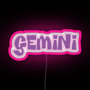 Gemini Bratz RGB Neon Sign