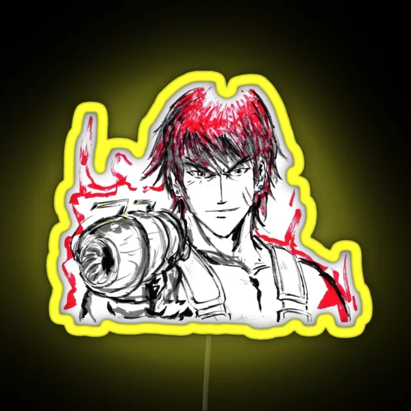 Gene Starwind Outlaw Star RGB Neon Sign