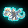 General Astrid Hofferson And Stormfly The Deadly Nadder RGB Neon Sign - Image 3
