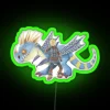 General Astrid Hofferson And Stormfly The Deadly Nadder RGB Neon Sign - Image 4