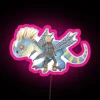 General Astrid Hofferson And Stormfly The Deadly Nadder RGB Neon Sign - Image 6