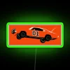 General Lee Dukes Boys Hazzard RGB Neon Sign - Image 3