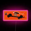 General Lee Dukes Boys Hazzard RGB Neon Sign - Image 6
