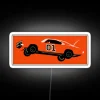 General Lee Dukes Boys Hazzard RGB Neon Sign - Image 4