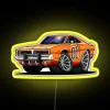 GENERAL LEE DUKES OF HAZZARD CAR RGB Neon Sign - Image 5