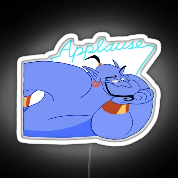 Genie From Aladdin RGB Neon Sign