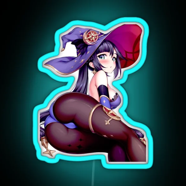 Genshin Impact Mona Megistus RGB Neon Sign