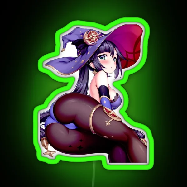 Genshin Impact Mona Megistus RGB Neon Sign