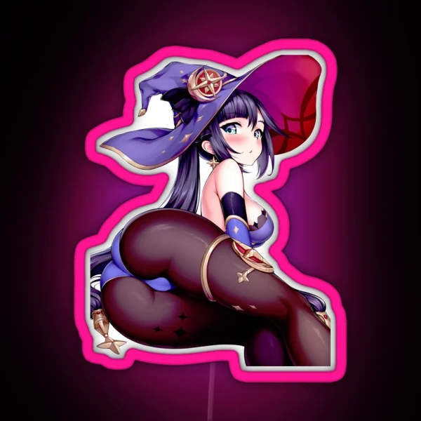 Genshin Impact Mona Megistus RGB Neon Sign