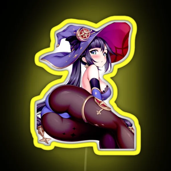 Genshin Impact Mona Megistus RGB Neon Sign