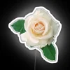 Gentle White Rose RGB Neon Sign
