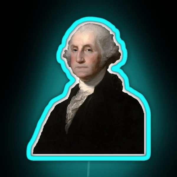 George Washington RGB Neon Sign