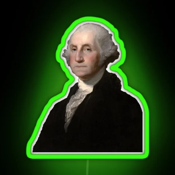 George Washington RGB Neon Sign