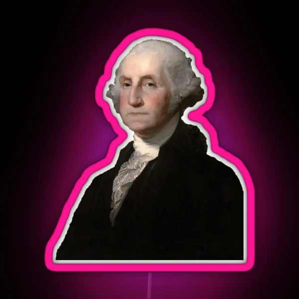 George Washington RGB Neon Sign