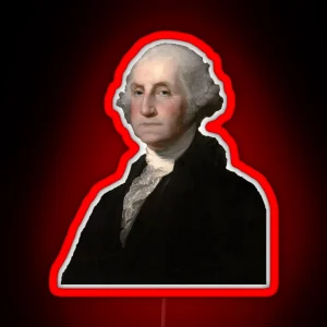 George Washington RGB Neon Sign