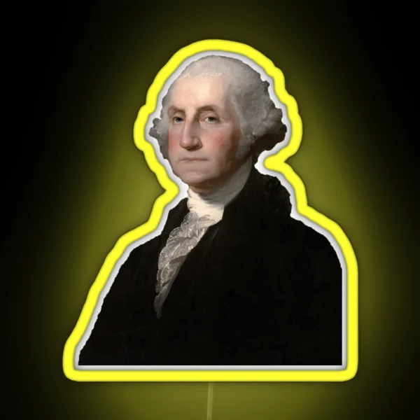 George Washington RGB Neon Sign