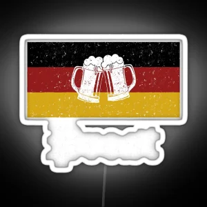 German Beer Lover Oktoberfest Prost RGB Neon Sign