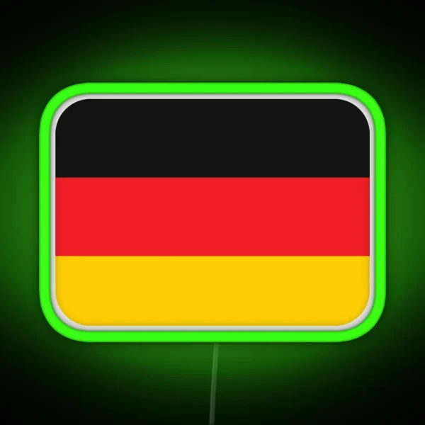 German Colors RGB Neon Sign