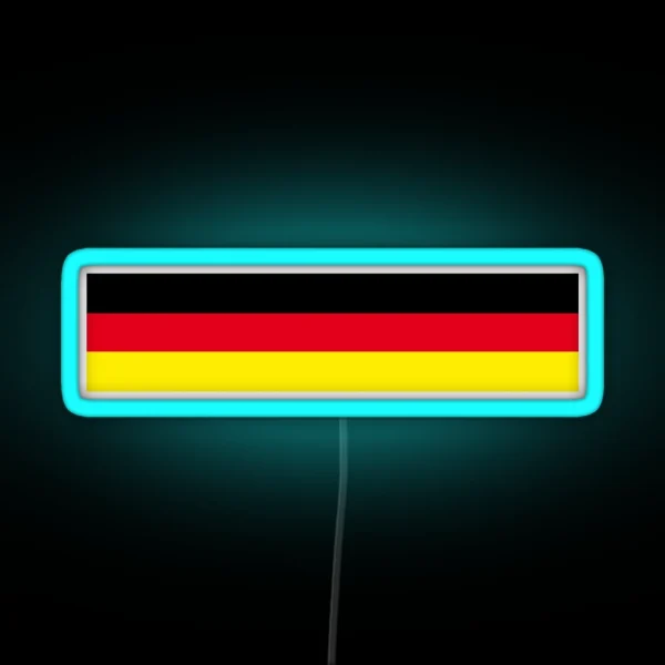 German Colors RGB Neon Sign