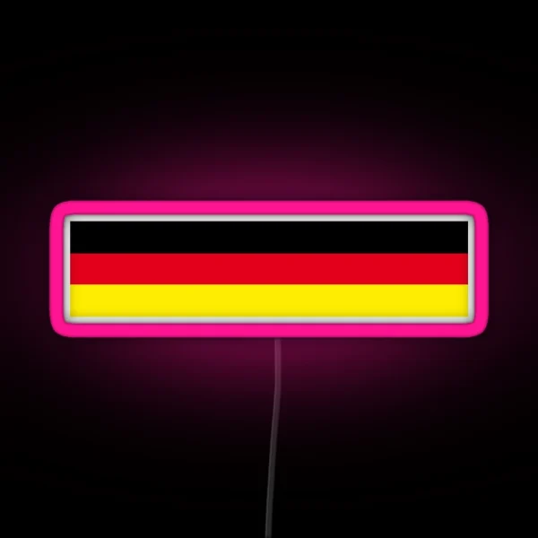 German Colors RGB Neon Sign