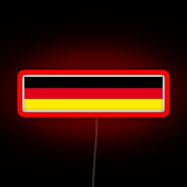German Colors RGB Neon Sign