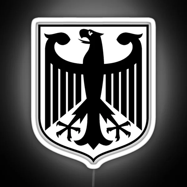 German Eagle Black 2021 2 GER 1 RGB Neon Sign