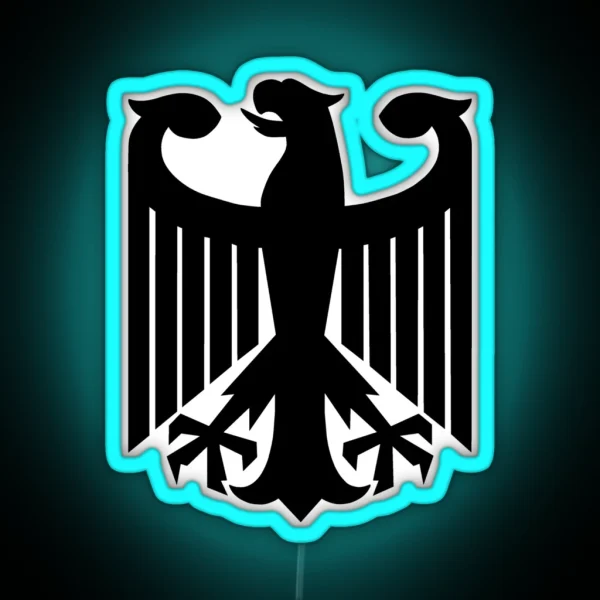 German Eagle RGB Neon Sign